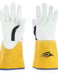 Perf - Europa - Reinforced Tig Welders Gauntlet - Grey - Pack of 10