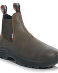 Perf - Country Aqua Dealer - Waterproof Leather Soft Toe Dealer Boots - Brown
