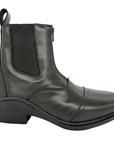 H&W - Dentdale - Front Zip Paddock Boots - Black