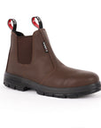 Safetix - Morrow - Economy Safety Dealer Boots - Brown