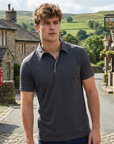 Bisley - BK1201 - Short Sleeve Polo Shirt - Charcoal