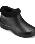 Estro - A16 - Waterproof Thermal Fur Lined Womens Mid Garden Clogs - Black