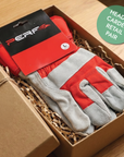 Perf - Nix - Standard Rigger Gloves - Red/Grey - Retail Pair