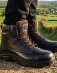 Perf - Bencorr Pro - Water Resistant Leather Safety Derby Boots - Stout