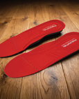 Perf - Soft PU Insole c/w Memory Foam Padding - Red
