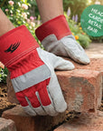 Perf - Nix - Standard Rigger Gloves - Red/Grey - Retail Pair