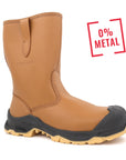 Lemaitre - PB410C - Unlined Safety Rigger Boots - Tan