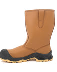 Lemaitre - PB410C - Unlined Safety Rigger Boots - Tan