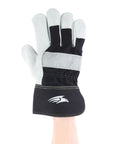 Perf - Ariel - Superior Rigger Gloves - Black/Grey - Pack of 10